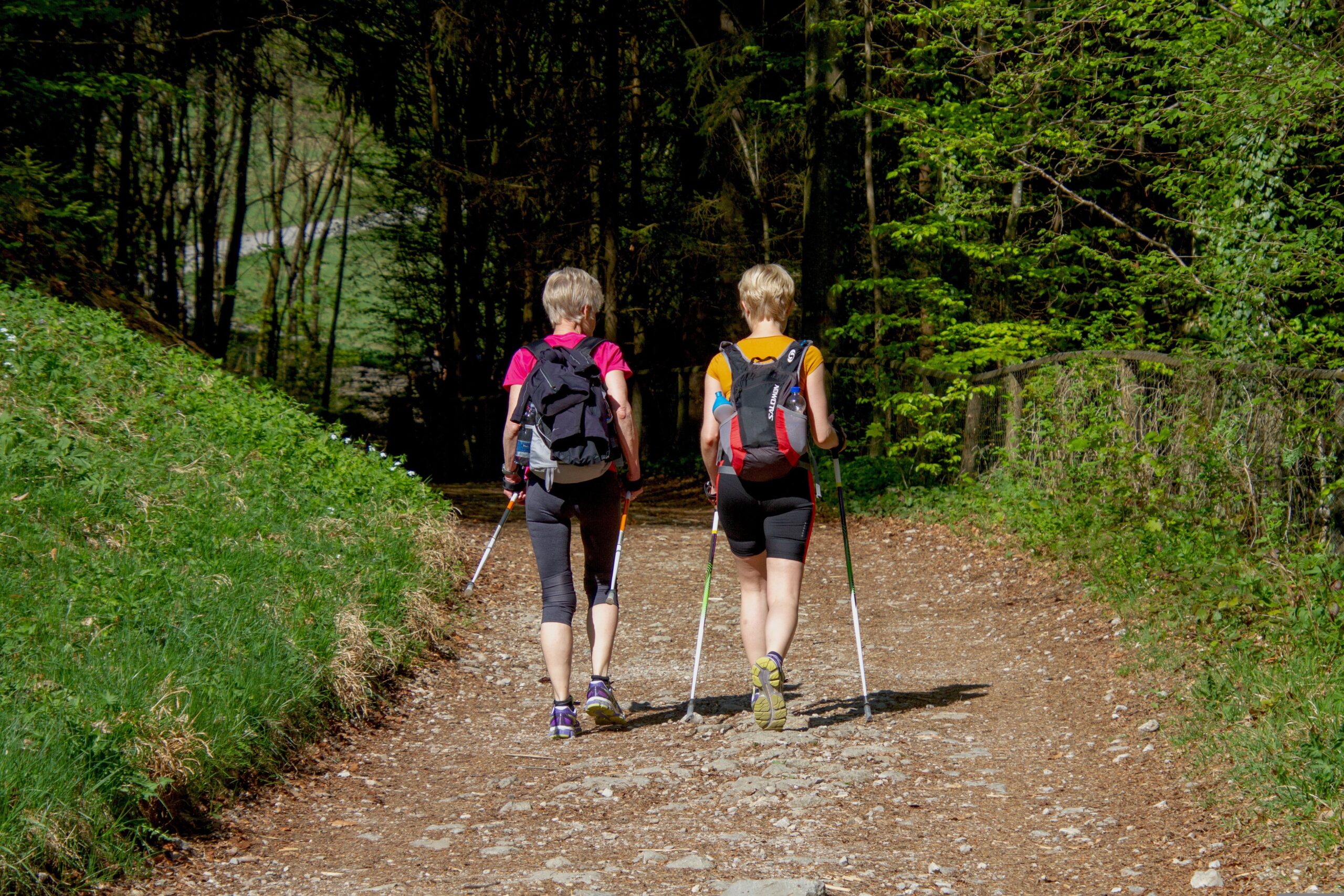 Wandern im Freien
